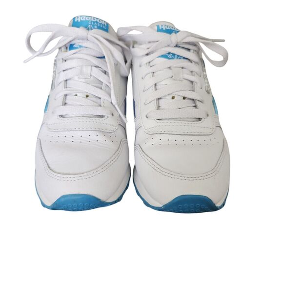 Reebok Classic Leather DV8758 Shoes Blue Women's Size 7 - Picture 3 of 7
